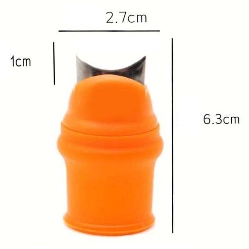 Multifunctionele Tuin Duim Vinger Mouw Mes Siliconen Oogsten Gereedschap Potplanten Trimmen Picking Zachte Vinger Mouw: B-2