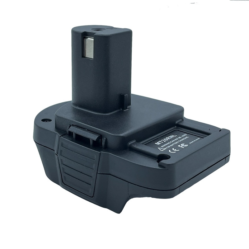 Ryobi 18v mt20 rnl batteri omformer adapter til makita 18v li-ion batteri brukt konvertere til roybi 18v verktøy batteri