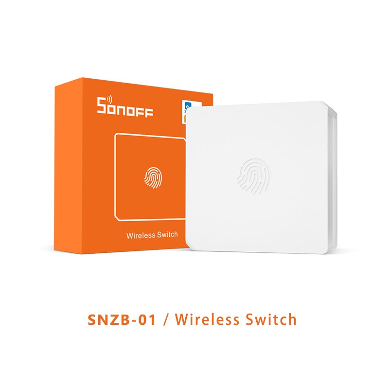 SONOFF-Sensor de temperatura y humedad Zigbee ZBBridge, Detector de movimiento, interruptor ZBDongle P, Control remoto por aplicación para Alexa: SNZB-01