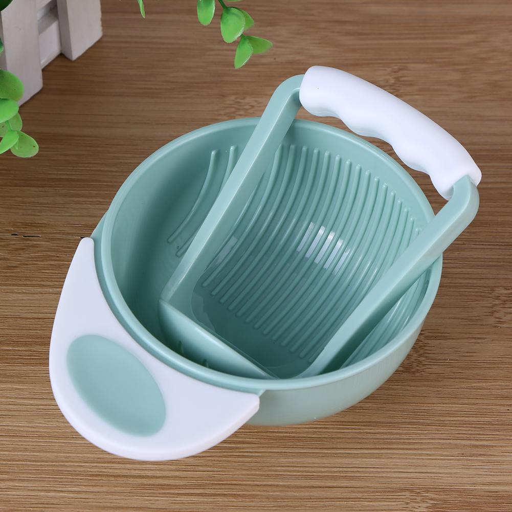 Baby Food Grinder Set Multifunction Feeding Tool Grinding Bowl Fruits Vegetables Kids Food Mills Infant Tableware