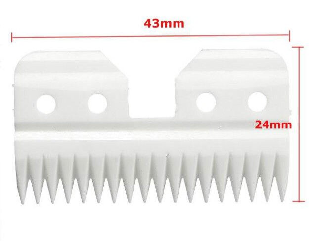 5 stücke Keramik Ersatz Cutter für Die Meisten Andis Oster Wahl AG A5 Clipper Klingen Haar Trimmer Bart Klinge Haar Entfernung
