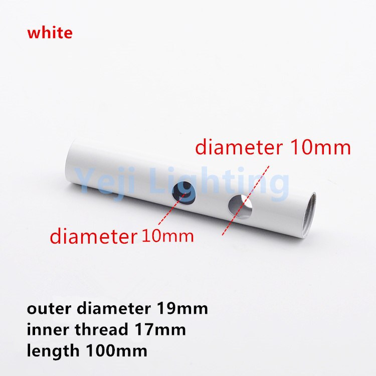 M16 M19 M25 lampe zahn rohr innen boden lampe verbindung rohr eisen metall innere gewinde rohr rohr für LED anhänger licht Zauberstab lampen