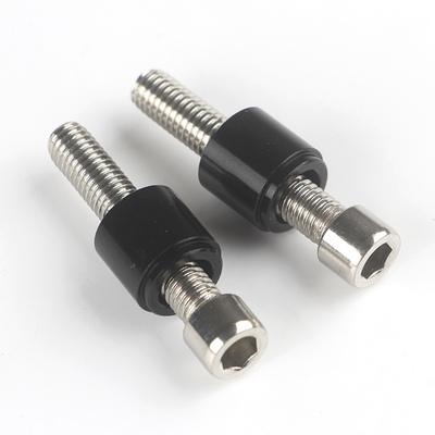 Support d'étrier universel de frein de moto | De 220mm, support d'étrier/vis d'adaptation: Black