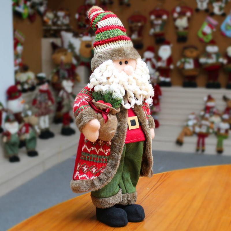 45cm Santa Claus Doll Christmas Ornaments And Crafts Christmas Tree Decoration Christmas Christmas Supplies