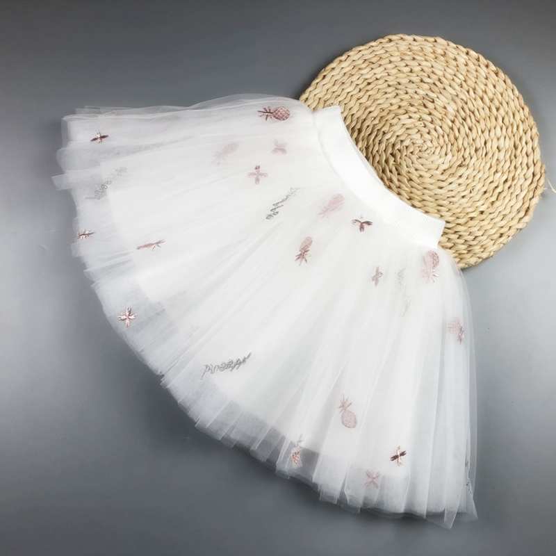 2021 Ins Summer New Fashion gonne 2-6 anni ragazze gonne gonne di pizzo gonne a fiori