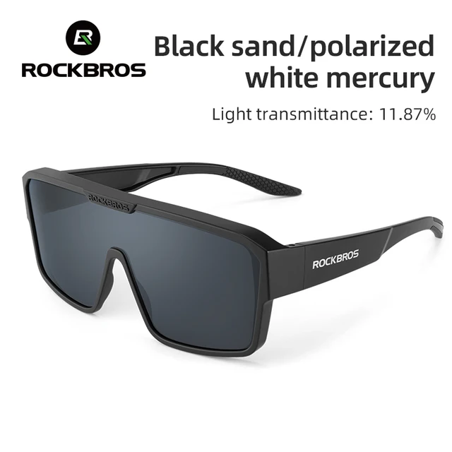 ROCKBROS Fietsbril UV400 Bescherming Slijtage Zonnebril Heren Dames voor Rijden Vissen Wandelen Fietsen Multifunctionele brillen: Rood