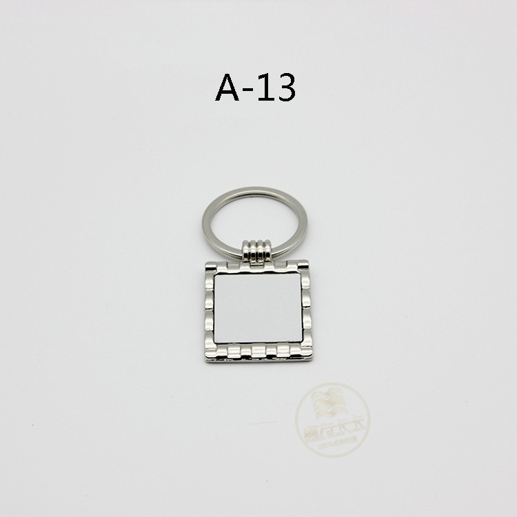 10pcs/lots Sublimation Blanks Metal Key Rings Key Chains Bottle Opener DIY Printing Sublimation Ink Transfer paper Print: A-13