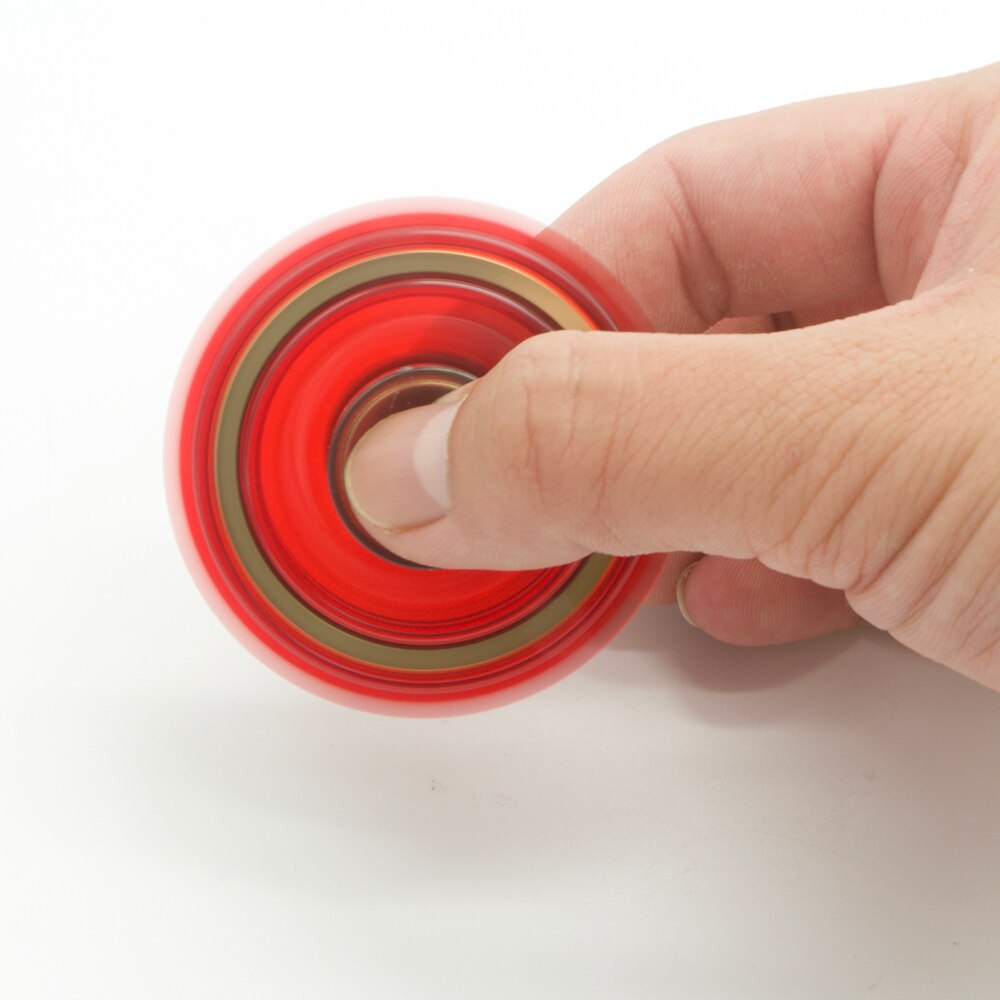 Fidget Hand Vinger Messing Velg Spinner Bureau Speelgoed Stress Reducer voor Fidgeters Angst Autisme ADHD