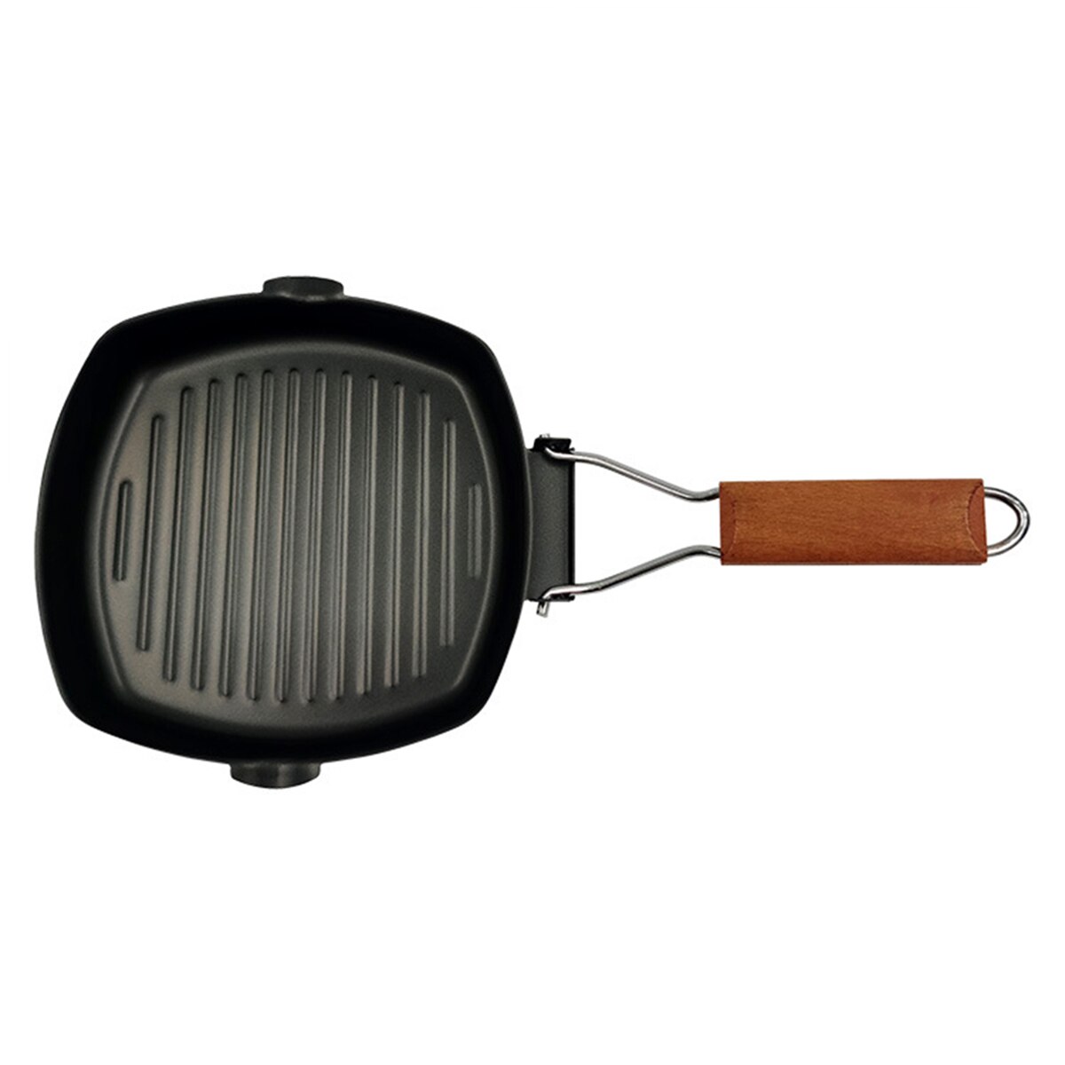 Frying Pan Foldable Wooden Handle Non-stick Pan Induction Cooker Gas Stove Universal Tool Steak Breakfast Fryers non stick wok