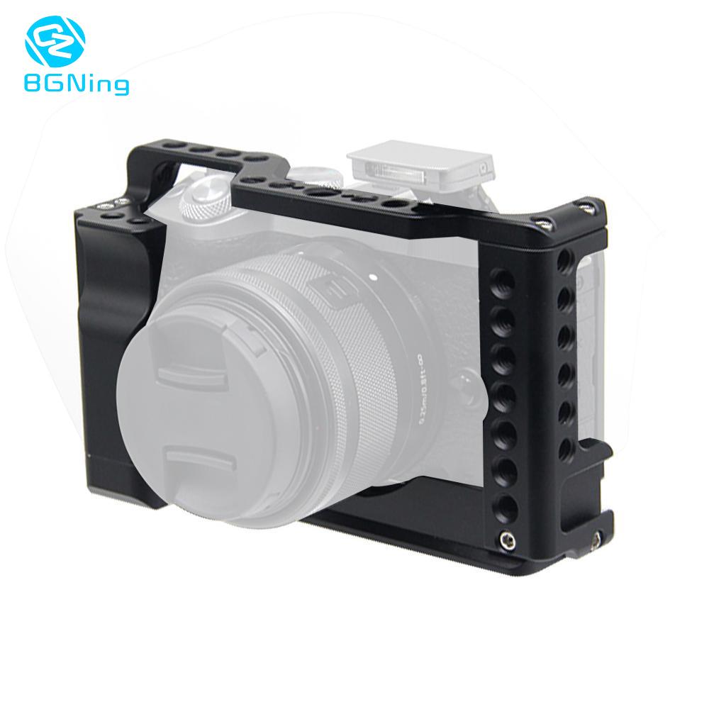 SLR Quick Release Plate Holder Hand Grip Bracket for Canon EOS-M6-Mark2 Camera Case QR Board Protective Cage for EOS M6