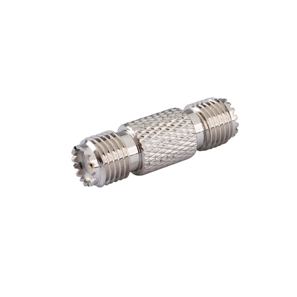 Eitwood 5 uds Mini-UHF Antena de Radio de coche adaptador aéreo mini-uhf Jack hembra a mini-uhf conector hembra recto SO-239