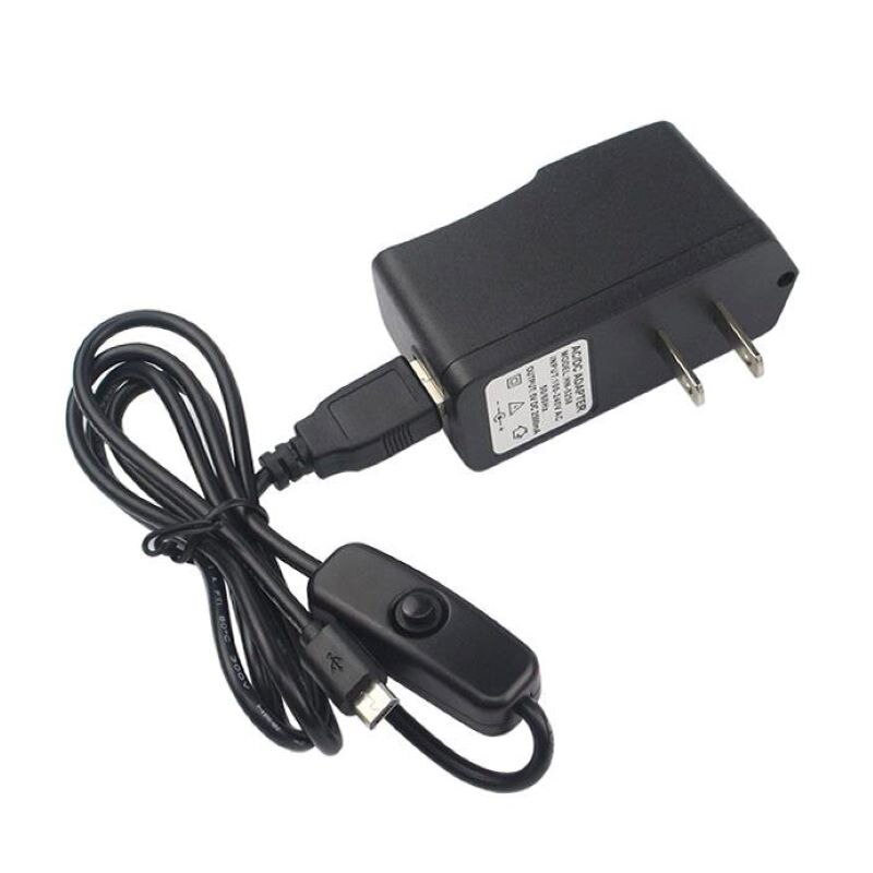 Raspberry Pi 3 Generation B Type Direct Charge + Switch Cable Style->European Standard