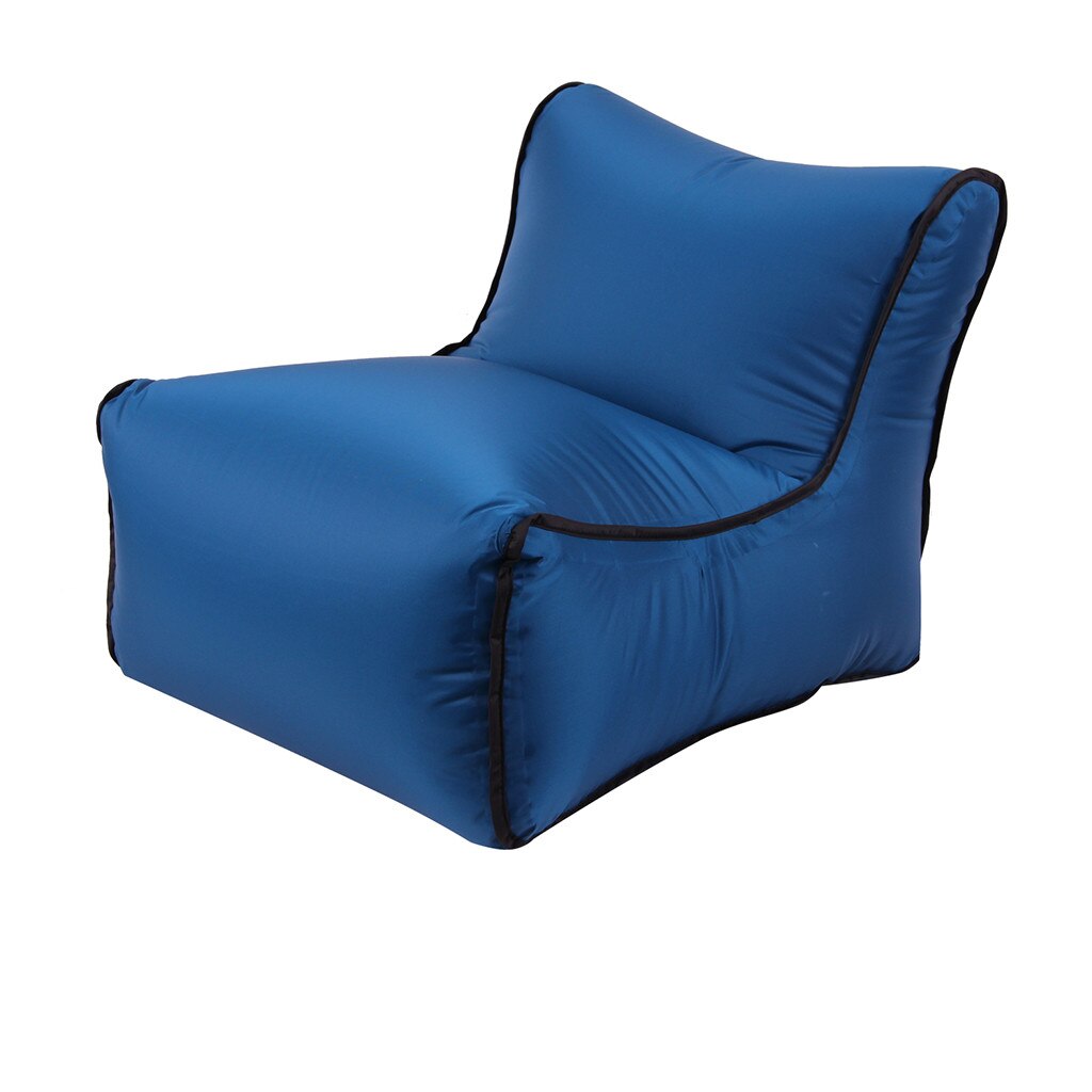 2020praktisch fest Farbe grau Schwarz aufblasbar Luft Liege faul Couch Sessel Sofa Taschen Pro draussen Party Camping Reisen