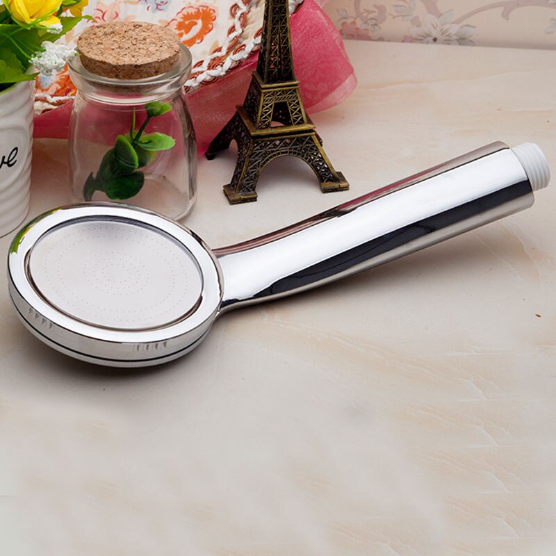 1PC Bathroom Faucet Replacement Parts Pressurized Nozzle Shower Head ABS High Pressure Water Saving Rainfall Chrome Shower Head