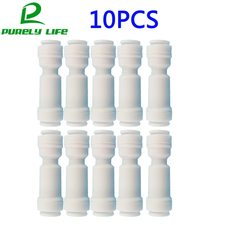 10pcs One-way valve check valve reflux valve non-return valve to prevent fluid backflow no buckle 1/4" OD direct fast joint