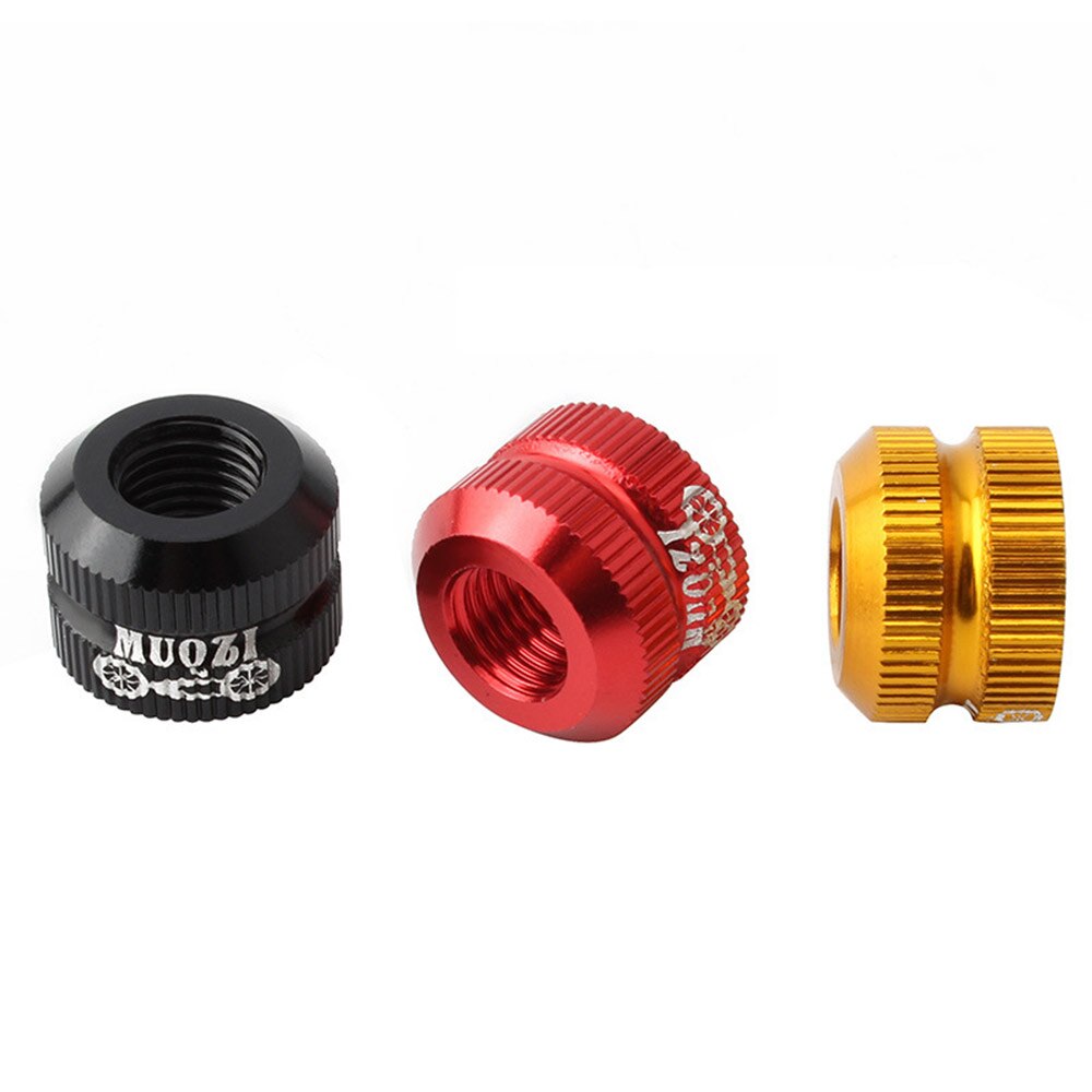 MTB Road Bike Bicycle Tubeless Tire Presta Valve Nut Inner Tube Valve Caps Vacuum Tire Nozzle Lock Nut Replacement Accessories