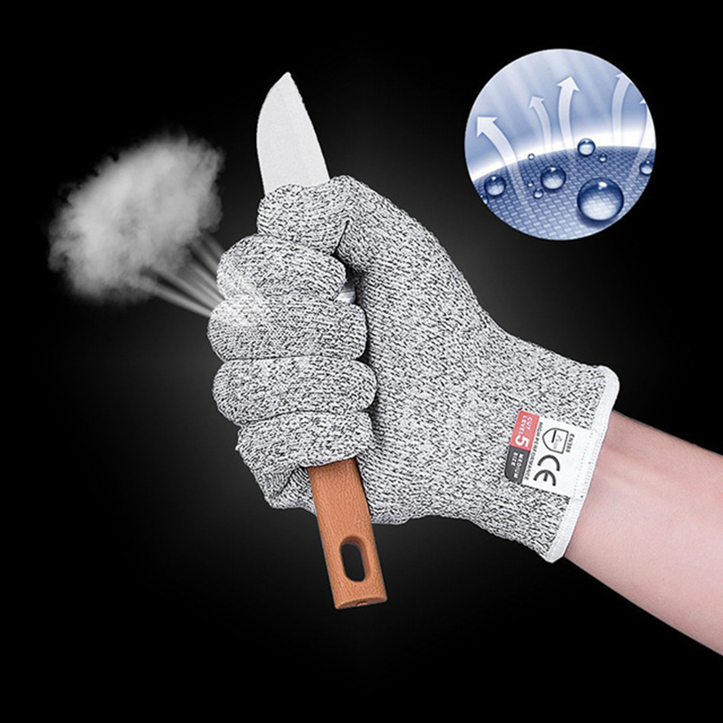 Schnittschutzhandschuhe, sicher, schnittfest, stichfest, Edelstahldraht, Metallgeflecht, schnittfeste Handschuhe für Metzger