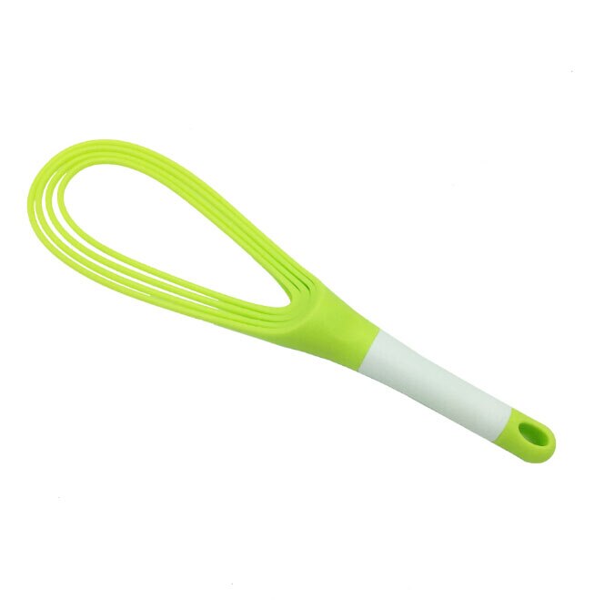 String Multi-Functionele Plastic Ei Garde Handmixer Klopper Thuis Keuken Schop Koken Eieren Gereedschap Opslag: green