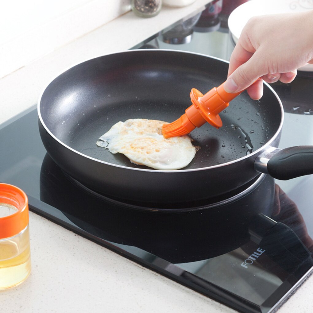 Silikone oliebørste ristning grillkager ristning varmebestandig børste madlavning køkkenredskab