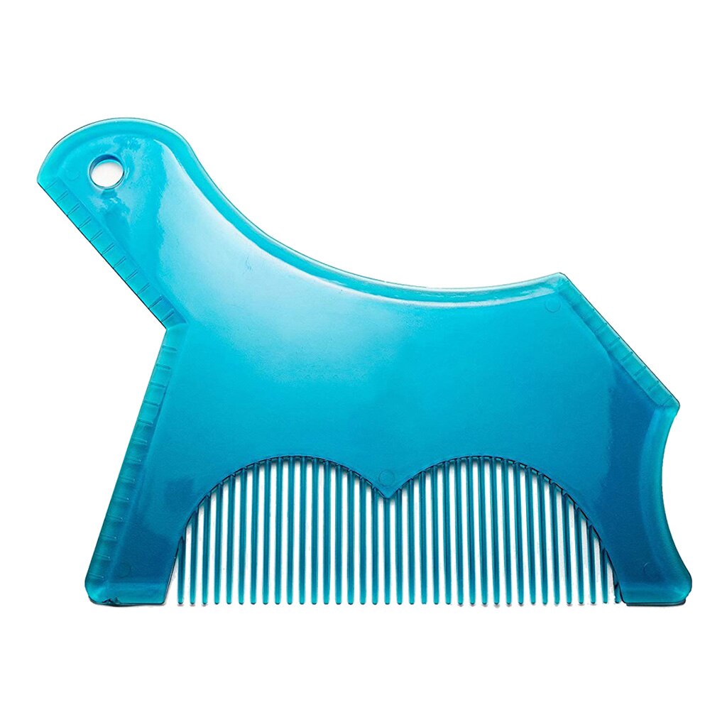 tasca dimensioni Mens Barba Che Modella Righello plasmatore Simmetria Guarnizioni Pettine Rasatura Strumento