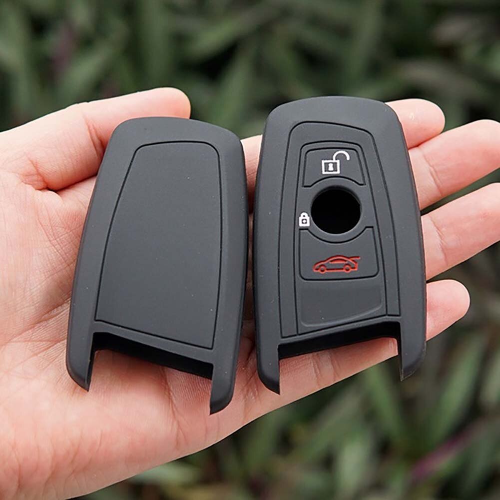 Soft Silicone Car Key Fob Protection Cover Case Shell rubber key shell protective cover for BMW X3 GT5 GTM4 Series