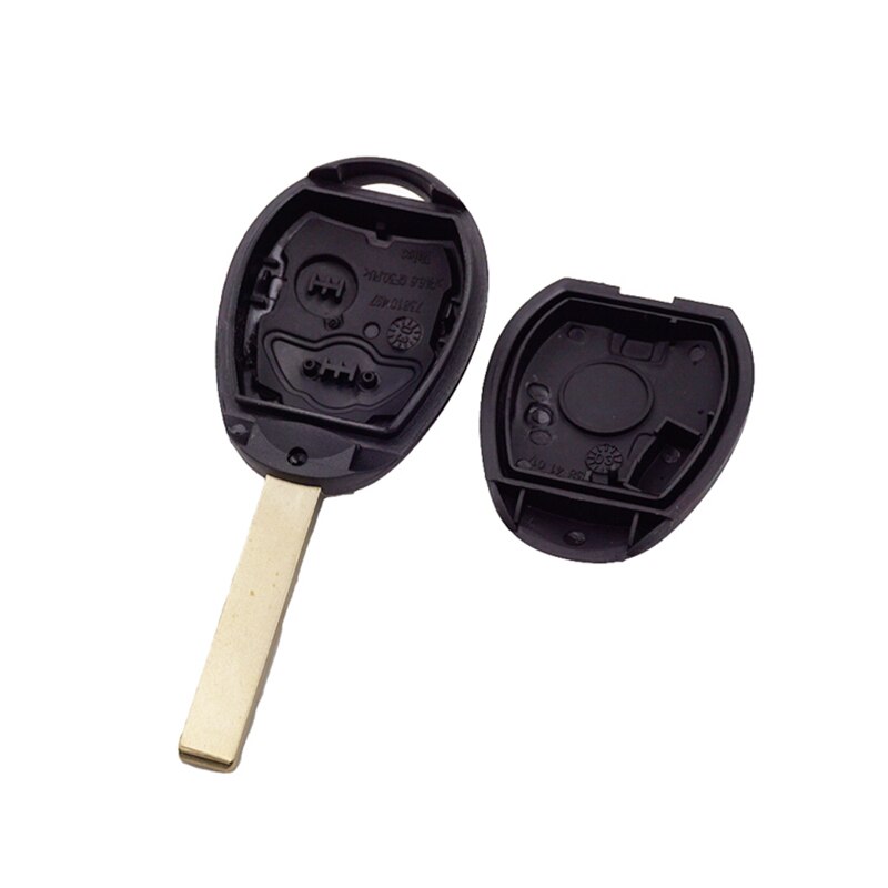 Xinyuexin keyless enter fjernnøkkel erstatning shell case fob for bmw mini one cooper  r50 r53 blank nøkkel 2 knapper