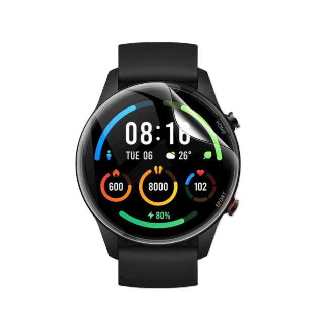 JUMTOP HD Screen Protector For Xiaomi Watch Color Strap MiWatch Smart Watch Full Soft Protective Glass For Xiaomi Mi Watch Film: 2PCS