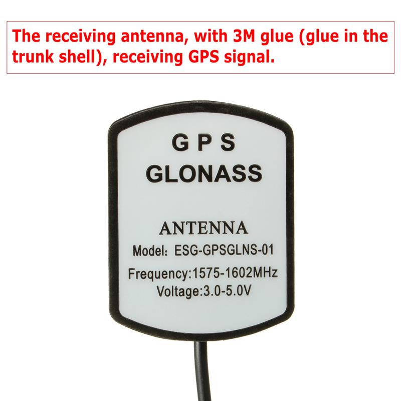 Bil gps signalforstærker booster til forbedring 5m/16ft repeater modtager + transmitter til telefonnavigation