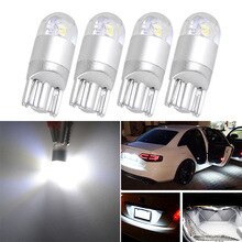4x Super Wit T10 3030 2SMD High Power Led Interieur Gloeilamp W5W 194/168 2825
