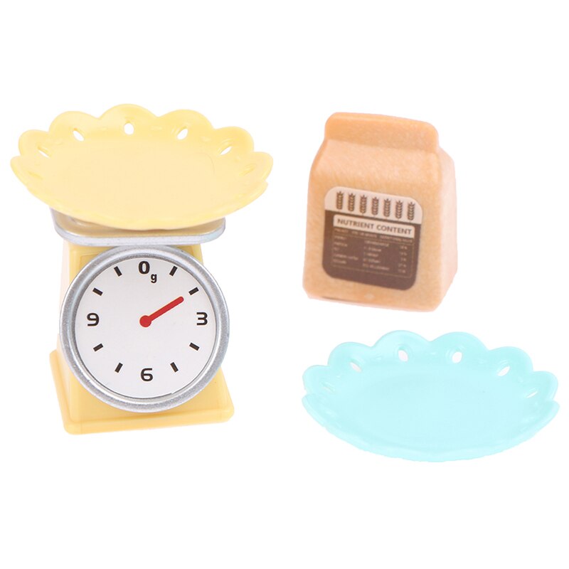 1 Set 1/6 1/12 Poppenhuis Miniatuur Accessoires Model Bakken Elektronische Bench Scalekitchen Speelgoed Voor Poppenhuis Decoratie