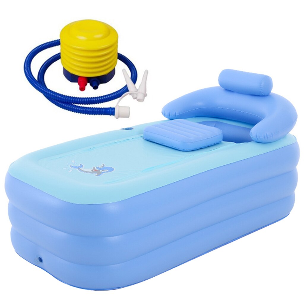 Inflatable Bathtub, Portable Bath Tub for Adult Child Home Spa Bath/ Ice Bath, Foldable Freestanding Bathtub