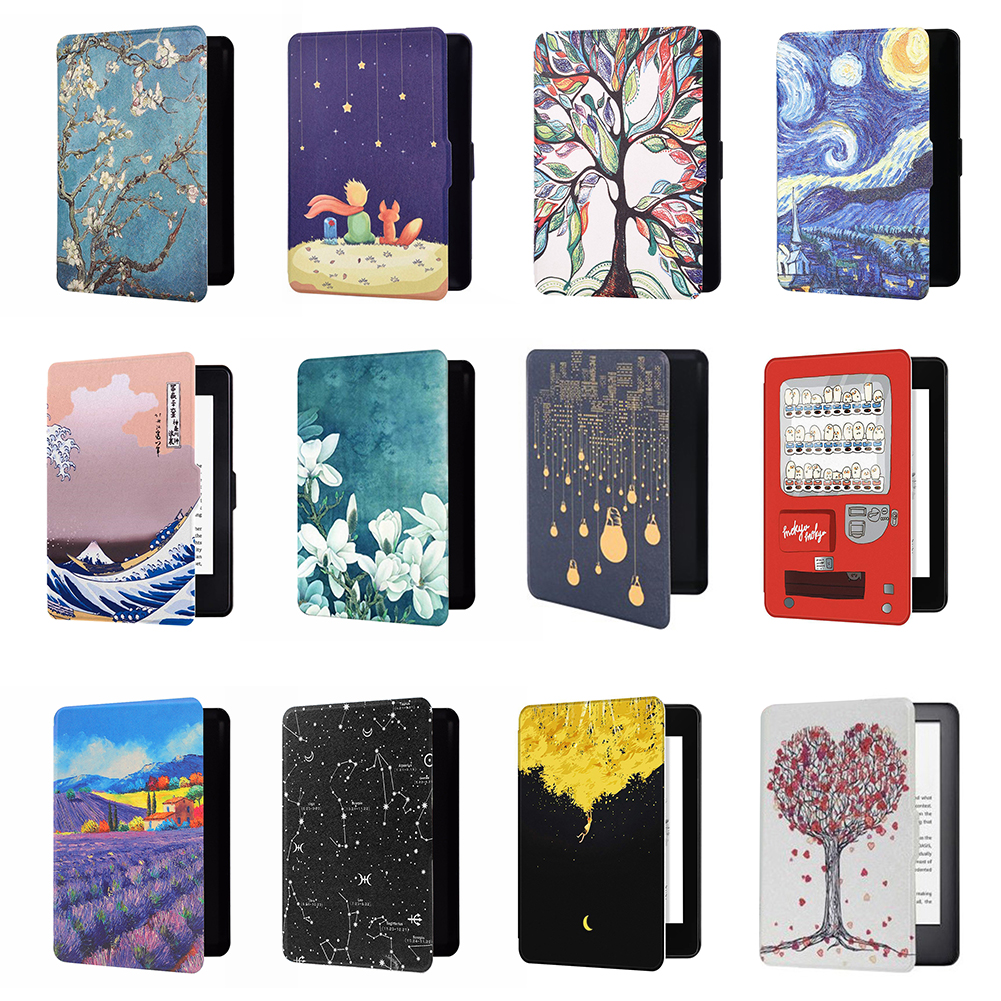 Opvouwbare E-book Reader Cover Harde Beschermhoes voor Kindle Paperwhite 4 Gen 10 PQ94WIF E-book Reader Cover