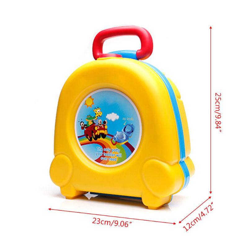 Carry Potty Toilet Training Portable Travel Toilet Trainer Just for Kids