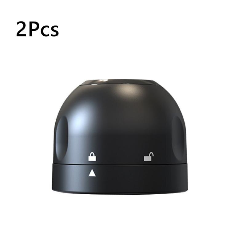Fles Stopper Cap Sparkling Champagne Stopper Wijnfles Kurk Cap Sealer Abs Wijn Kurk Flessenstop Verzegelde Opslag TSLM1: 2 Pcs