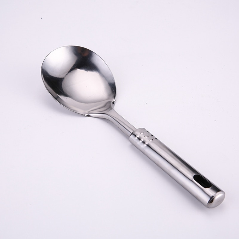 Stainless Steel Cooking Tool Set Colander Spatula Shovel Spoon Kitchenware Gadgets 7 Pieces Home Kitchen Accessories Set