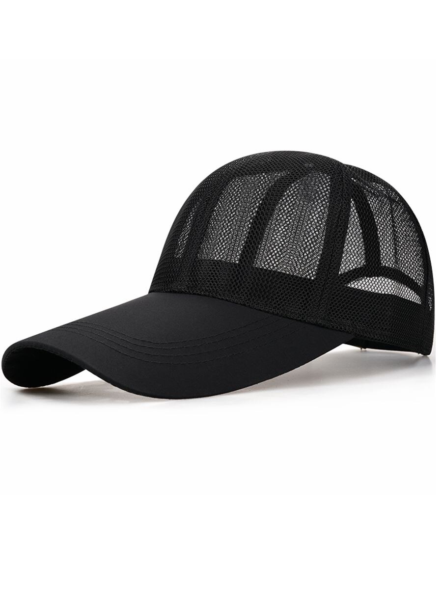 2021 papà estate all&#39;aperto pesca 11CM maglia a tesa lunga cappello da sole testa grande uomo Plus Size berretto da Baseball 56-60cm 61-65cm