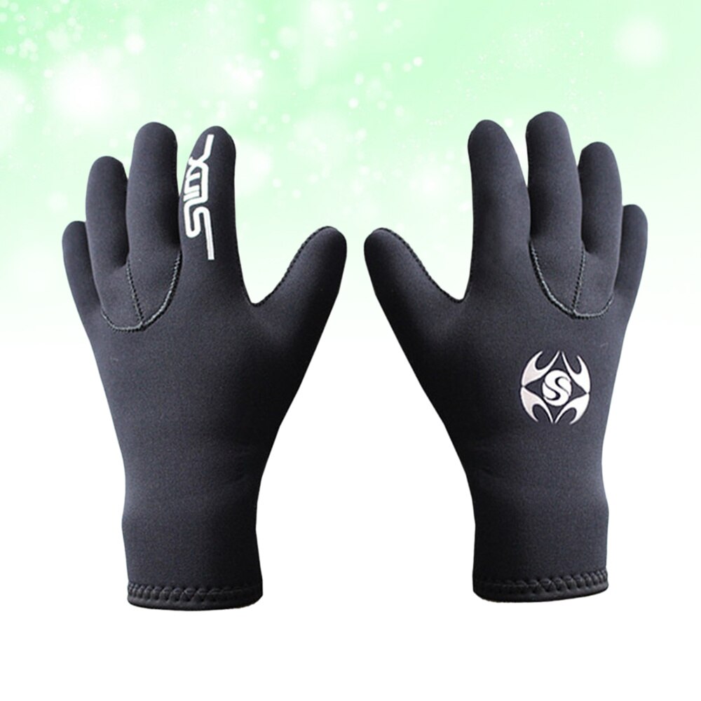 1 Paar 3Mm Neopreen Duiken Handschoenen Anti-Slip Snorkelen Handschoenen Onderwater Zwemmen Apparaat-Maat S