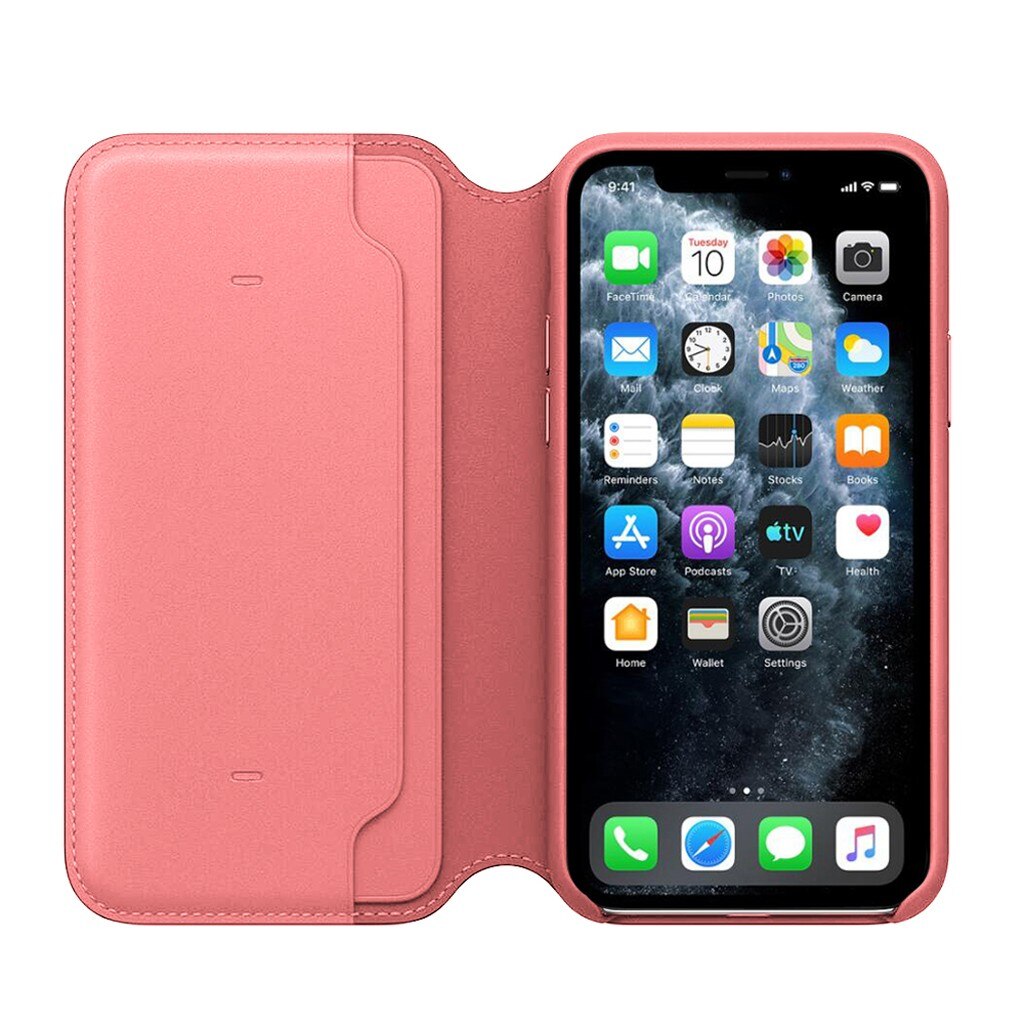 Luxe Lederen Folio Case voor iphone X XS Max XS Portemonnee Slot Card Cover Capa voor iphone 11 pro max Slaap wake Up Case