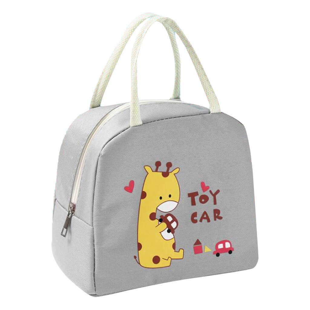 25# Cartoon Insulated Lunch Bag For Women Men Kids Cooler Tote Food Lunch Box Picnic Food Lunch Box Bag For Kid Girls Ladies