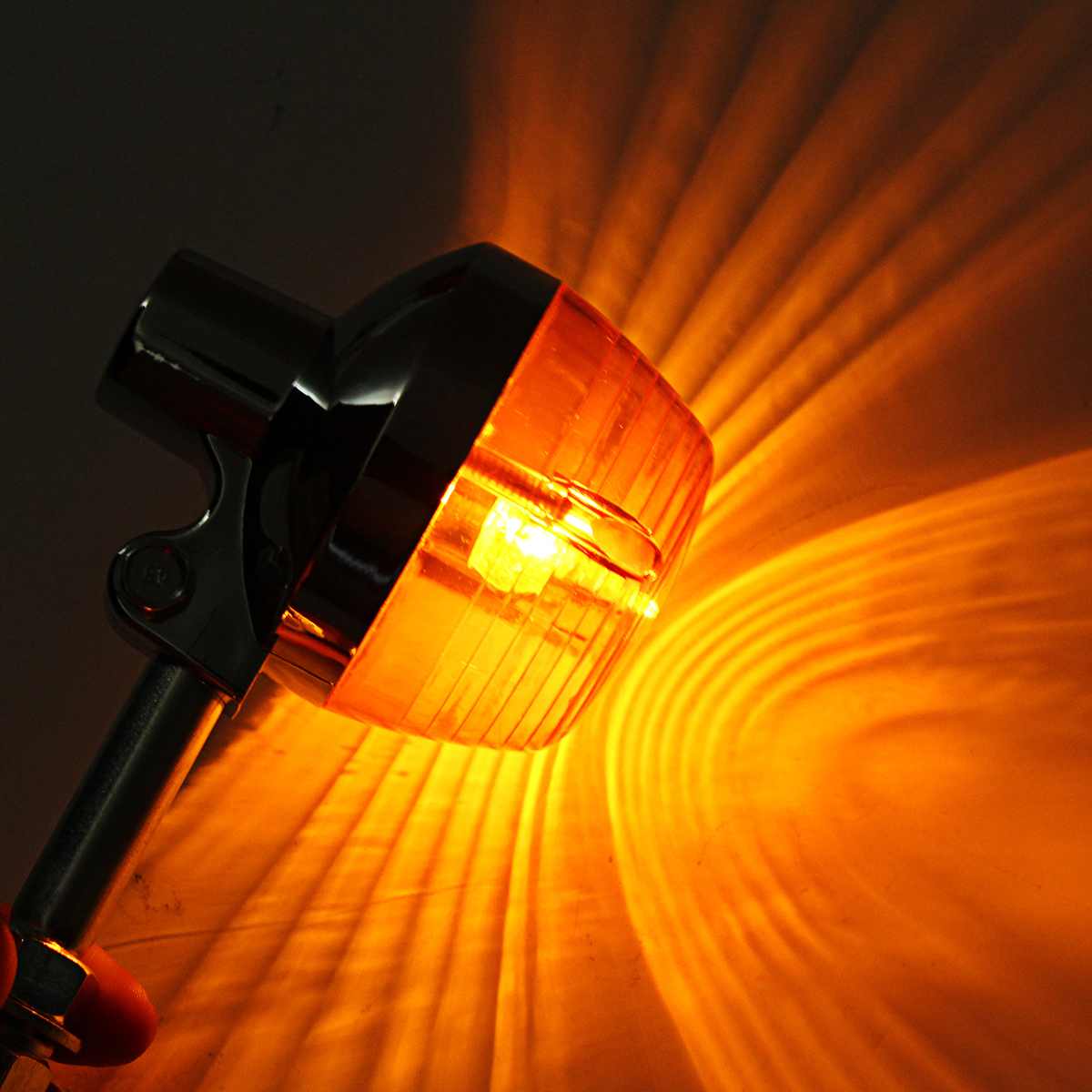 2/4 Stuks Motorcycle 10Mm Richtingaanwijzer Indicatoren Amber Voor Honda XL100 C70 CT70 CT90 CB350 CM400 CB450 CB750