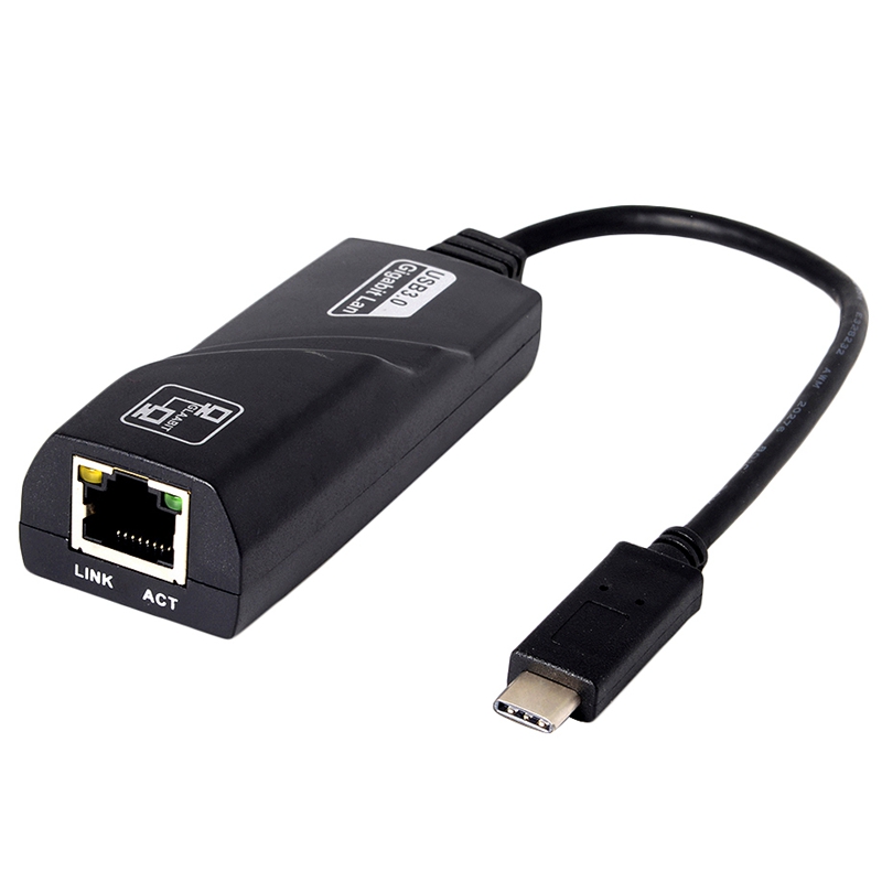 Uc-064 Usb 3.0 5 Gbps Typ-C Zu 1000Mbps Gigabit Ethernet Netzwerk Lan Adapter für Rj45 Ipv6 ieee 802.3Az