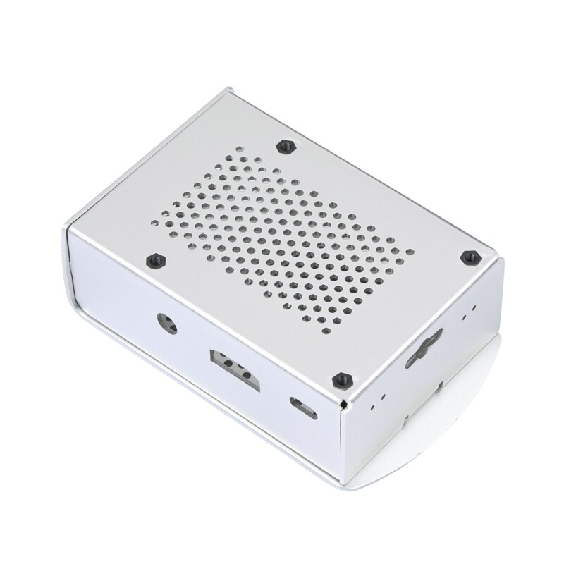 Latest Raspberry Pi 3 Model B Plus Aluminum Case Metal Enclosure Hanging Bracket VESA Mounted also for RPI 3B+/RPI 3