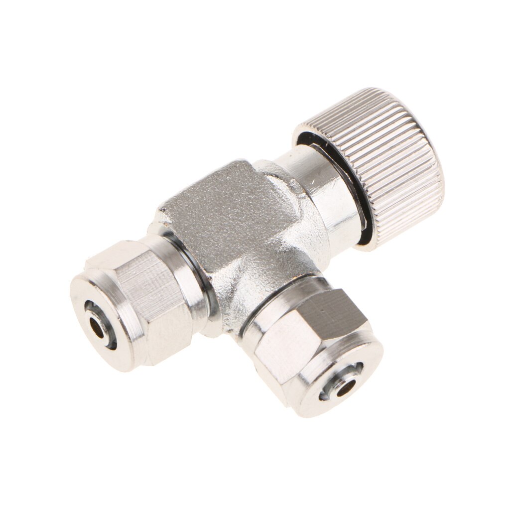 Dual Way Aquarium Precise CO2 Adjustment Needle Valve Fine Tuning Solenoid Check Valve Plant Tank Co2 Controller