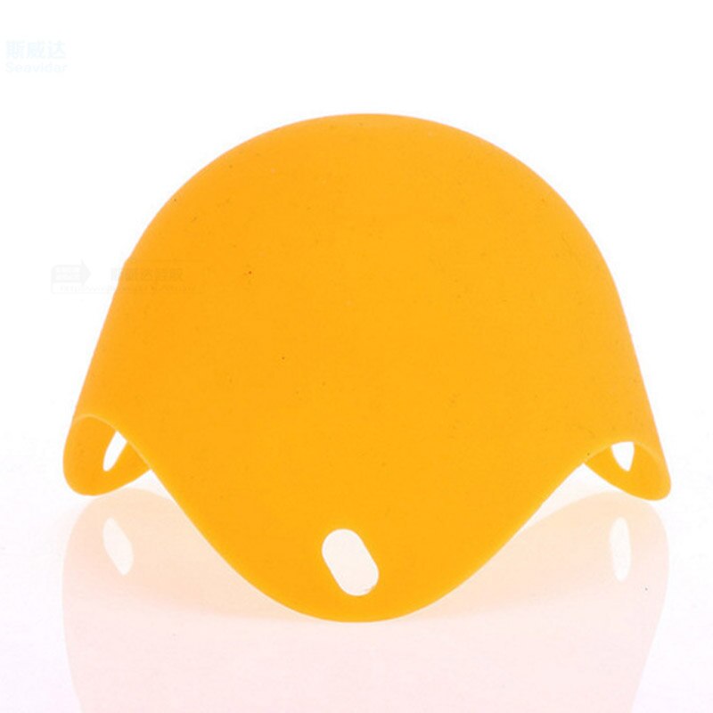 4 Pcs/Set Silicone Egg Poaching Cups With Ring Standers Eggs Cooking for Microwave Stovetop Home Accessories