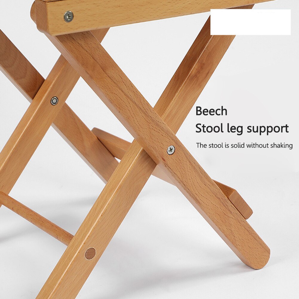 Outdoor Mini Folding Chair Wooden Bench For Camping Fishing Travel Hiking Chair Portable Stool Ultralight Durable Chair Seat