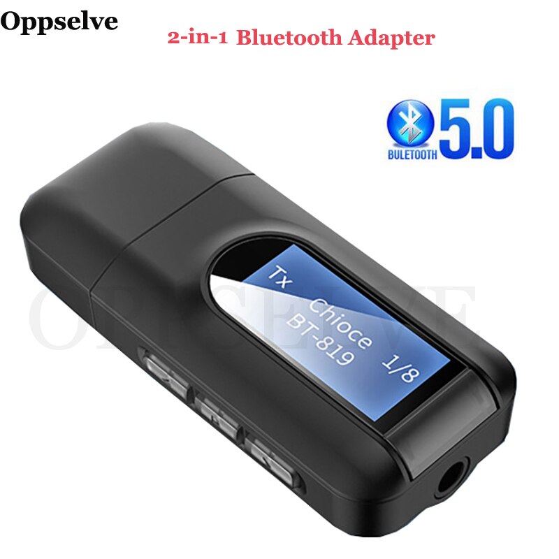 Mini Usb Bluetooth Zender Ontvanger 5.0 Adapter Dongle Aptx Draadloze Hoofdtelefoon Pc Muziek Receptor Audio Bluetooth Adaptador