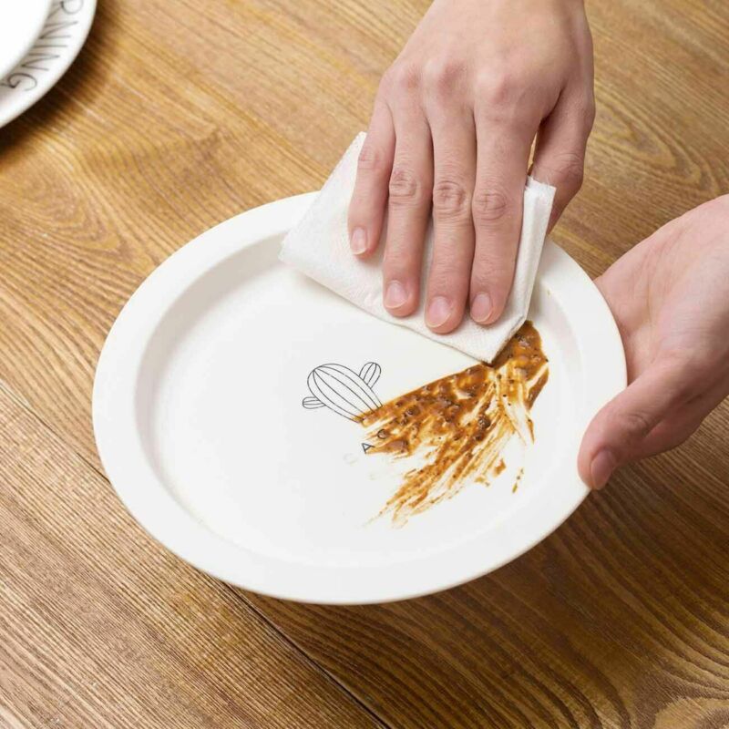 Family Paper Thick Kitchen Cleaning Paper Disposable Degreasing Paper Towels Non Woven Rag Washing Cleaning Tissue Dish Cloth