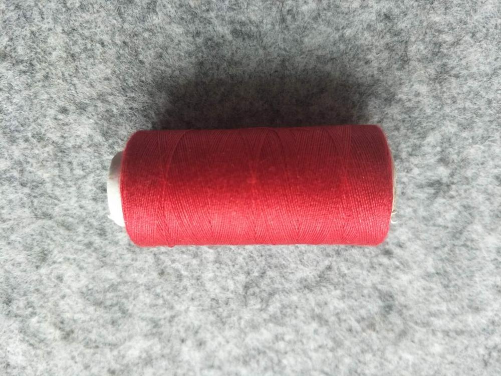 Multicolor bieden selecteren familie kosten naaigaren naaimachine draad hand naaigaren schoothoek 100 yard 1pcs: red