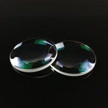 42mm diameter 65mm brændvidde optisk test konveks linse glas optisk instrument triple prisme til sensorer