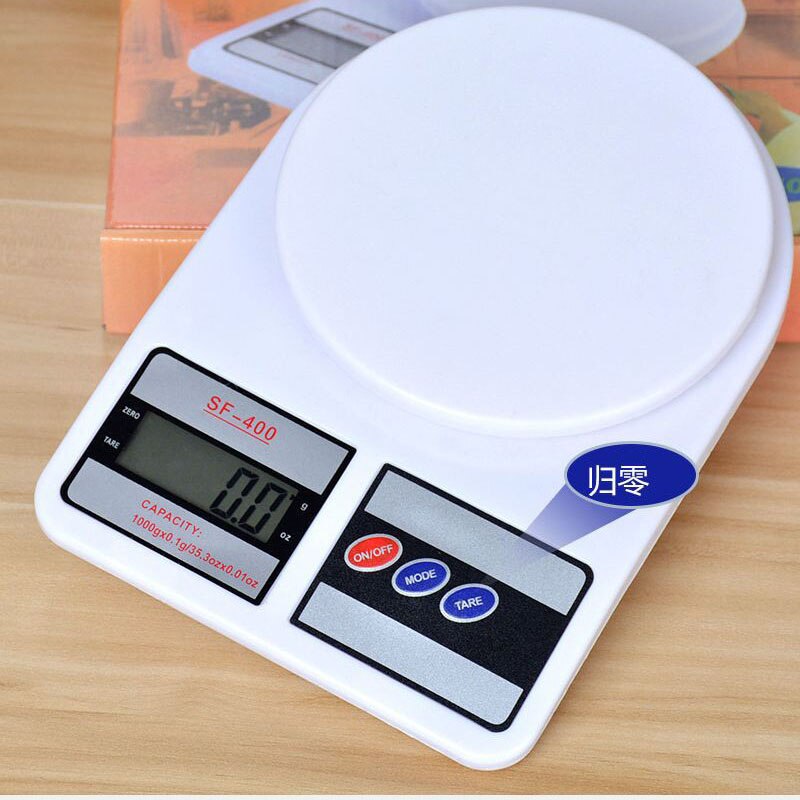 SF-400 10Kg *1g / 5KG *1g Digital Electronic Kitchen Scale Food Balance Weight Weighting Scales Electric Precision Scale SF400